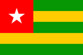 多哥国旗，多哥共和国国旗