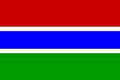 冈比亚国旗，冈比亚共和国国旗