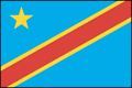 刚果(金)国旗，刚果民主共和国国旗