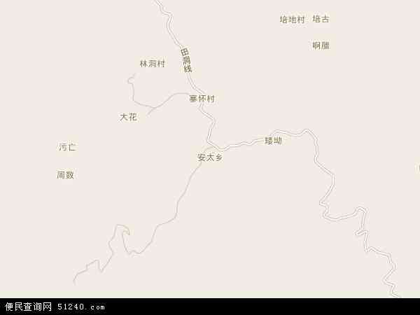 安太乡地图 - 安太乡电子地图 - 安太乡高清地图 - 2024年安太乡地图