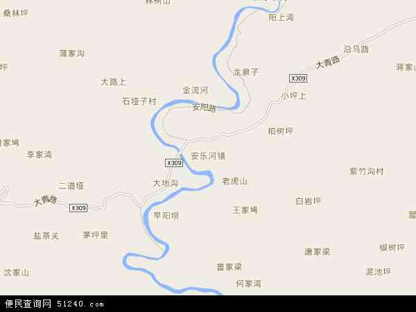 安乐河镇地图 - 安乐河镇电子地图 - 安乐河镇高清地图 - 2024年安乐河镇地图