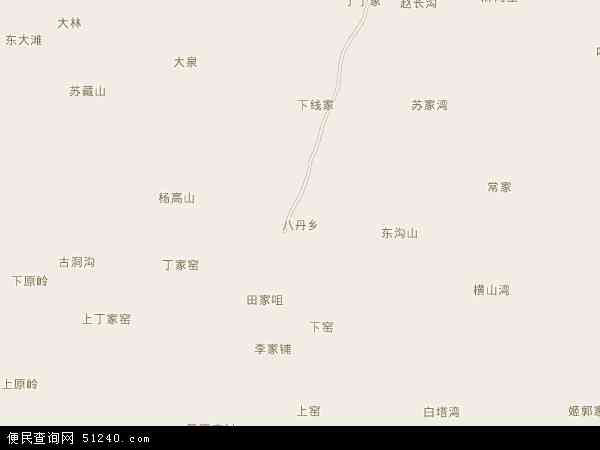 八丹乡地图 - 八丹乡电子地图 - 八丹乡高清地图 - 2024年八丹乡地图