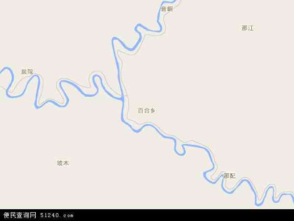 百合乡地图 - 百合乡电子地图 - 百合乡高清地图 - 2024年百合乡地图