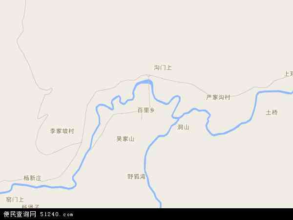 百里乡地图 - 百里乡电子地图 - 百里乡高清地图 - 2024年百里乡地图