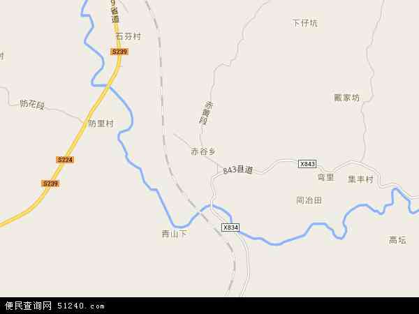 赤谷乡地图 - 赤谷乡电子地图 - 赤谷乡高清地图 - 2024年赤谷乡地图