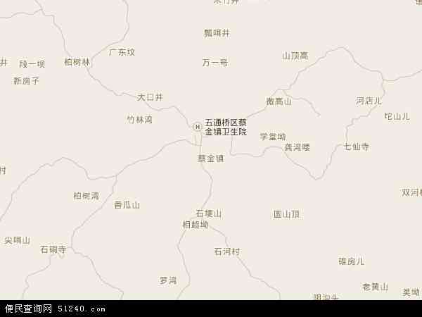 蔡金镇地图 - 蔡金镇电子地图 - 蔡金镇高清地图 - 2024年蔡金镇地图