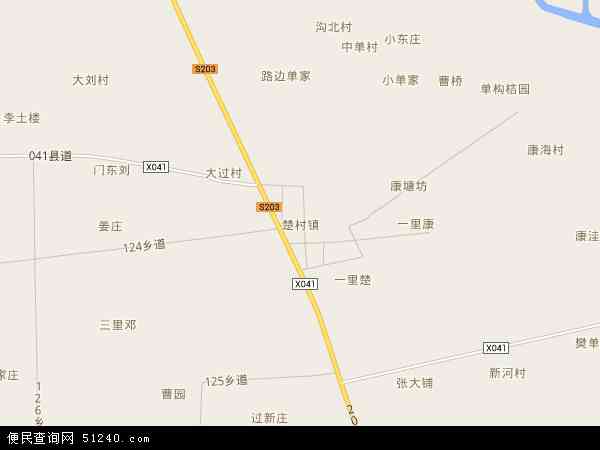 楚村镇地图 - 楚村镇电子地图 - 楚村镇高清地图 - 2024年楚村镇地图