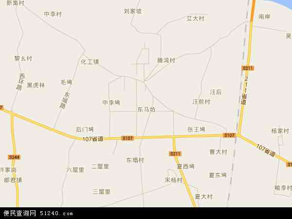 东马坊地图 - 东马坊电子地图 - 东马坊高清地图 - 2024年东马坊地图