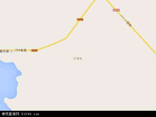 尕海乡地图 - 尕海乡电子地图 - 尕海乡高清地图 - 2024年尕海乡地图