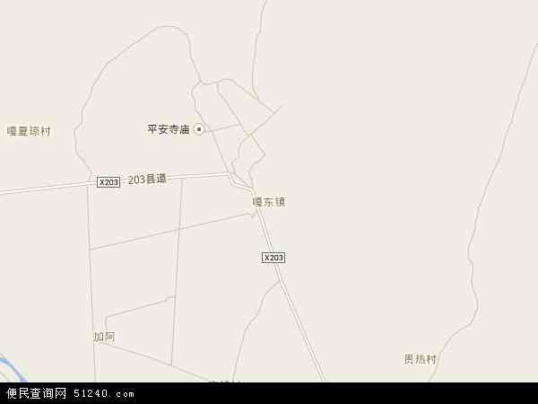 嘎东镇地图 - 嘎东镇电子地图 - 嘎东镇高清地图 - 2026年嘎东镇地图