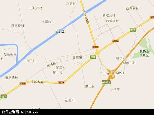 甘霖镇地图 - 甘霖镇电子地图 - 甘霖镇高清地图 - 2024年甘霖镇地图