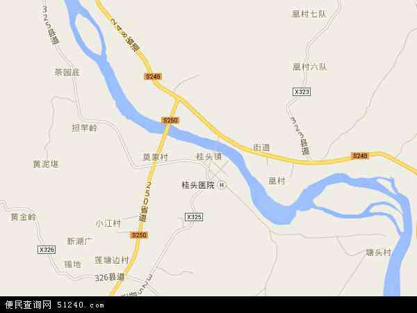 桂头镇地图 - 桂头镇电子地图 - 桂头镇高清地图 - 2024年桂头镇地图