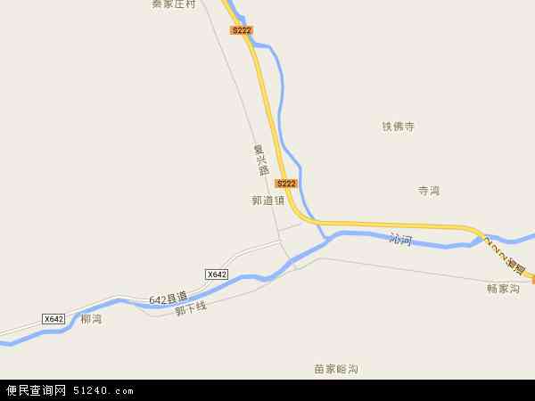 郭道镇地图 - 郭道镇电子地图 - 郭道镇高清地图 - 2024年郭道镇地图