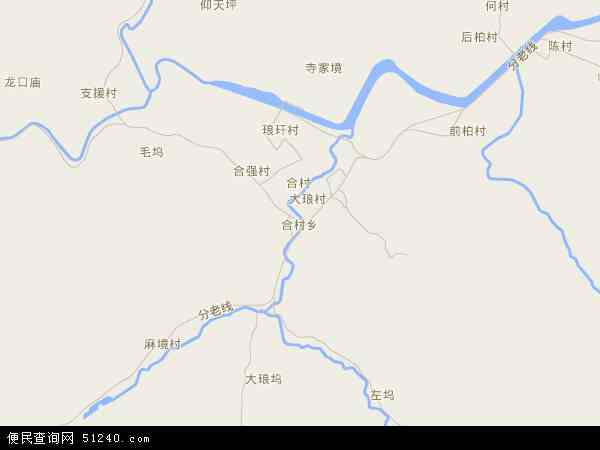 合村乡地图 - 合村乡电子地图 - 合村乡高清地图 - 2024年合村乡地图