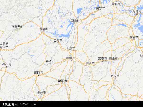 湖南省地图 - 湖南省电子地图 - 湖南省高清地图 - 2022年湖南省地图