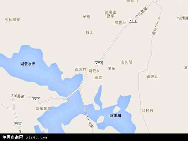 湖云乡地图 - 湖云乡电子地图 - 湖云乡高清地图 - 2024年湖云乡地图