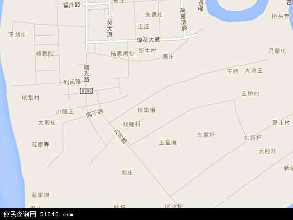 杭集镇地图 - 杭集镇电子地图 - 杭集镇高清地图 - 2024年杭集镇地图