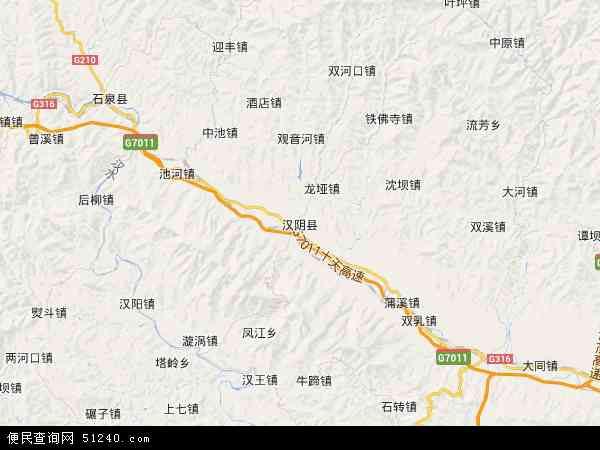 汉阴县地图 - 汉阴县电子地图 - 汉阴县高清地图 - 2024年汉阴县地图