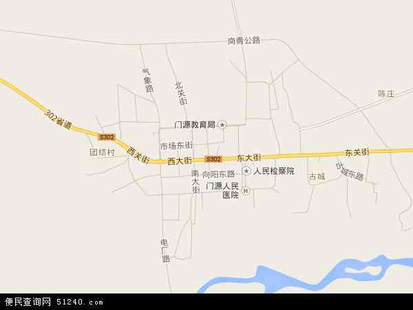 浩门镇地图 - 浩门镇电子地图 - 浩门镇高清地图 - 2024年浩门镇地图