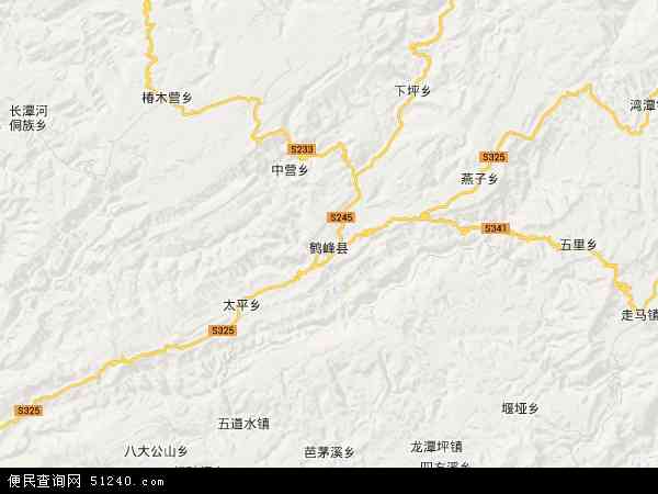 鹤峰县地图 - 鹤峰县电子地图 - 鹤峰县高清地图 - 2024年鹤峰县地图