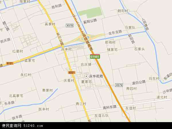 合庆镇地图 - 合庆镇电子地图 - 合庆镇高清地图 - 2024年合庆镇地图