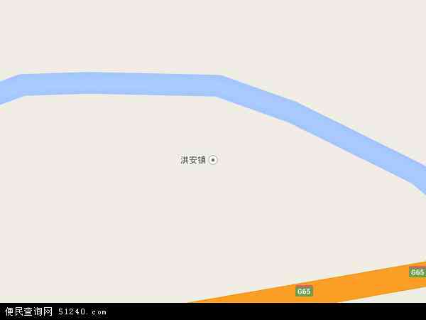 洪安镇地图 - 洪安镇电子地图 - 洪安镇高清地图 - 2024年洪安镇地图