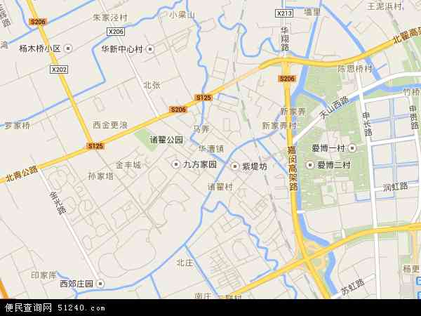 华漕镇地图高清图片