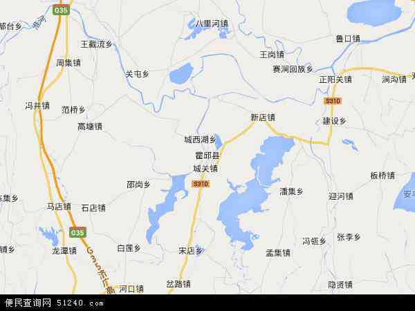 霍邱县地图 - 霍邱县电子地图 - 霍邱县高清地图 - 2024年霍邱县地图