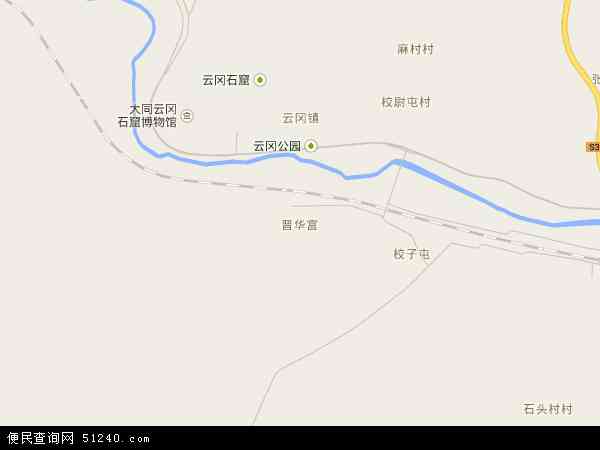 晋华宫地图 - 晋华宫电子地图 - 晋华宫高清地图 - 2024年晋华宫地图