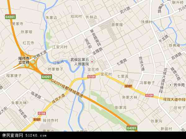 金花桥地图 - 金花桥电子地图 - 金花桥高清地图 - 2024年金花桥地图