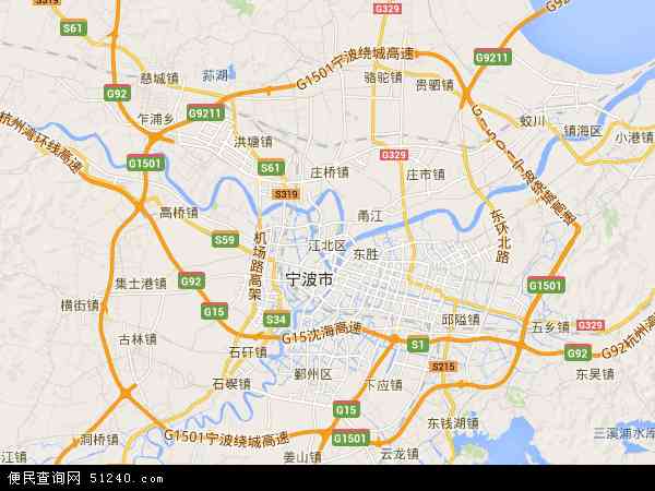 江北区地图 - 江北区电子地图 - 江北区高清地图 - 2024年江北区地图