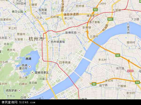 江干区地图 - 江干区电子地图 - 江干区高清地图 - 2024年江干区地图