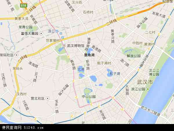 汉口地图 江汉区图片