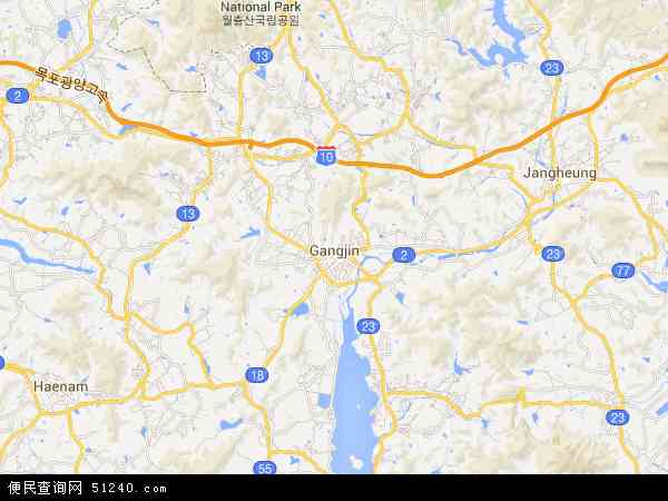 康津郡地图 - 康津郡电子地图 - 康津郡高清地图 - 2024年康津郡地图