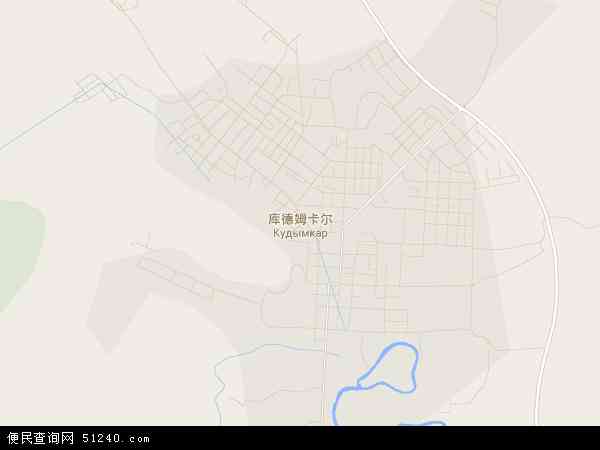 库德姆卡尔地图 - 库德姆卡尔电子地图 - 库德姆卡尔高清地图 - 2024年库德姆卡尔地图