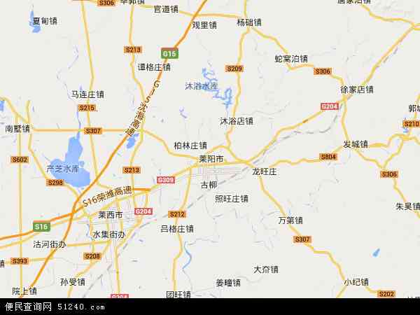 莱阳市地图高清版大图图片
