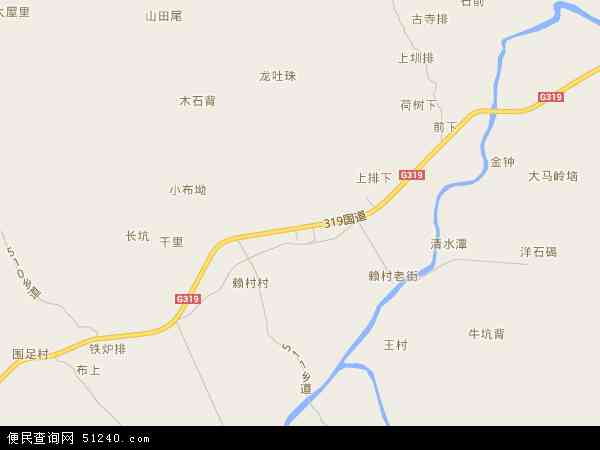 赖村镇地图 - 赖村镇电子地图 - 赖村镇高清地图 - 2024年赖村镇地图