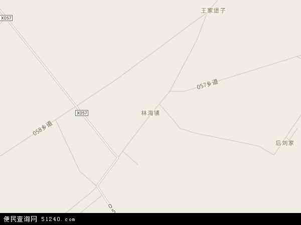 林海镇地图 - 林海镇电子地图 - 林海镇高清地图 - 2024年林海镇地图
