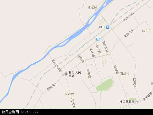 林口县林口镇地图图片