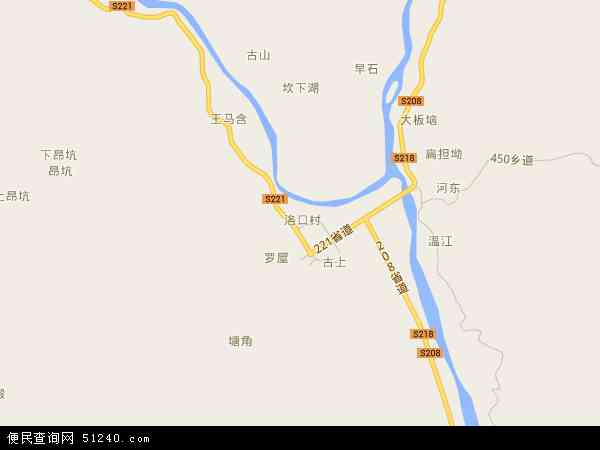洛口镇地图 - 洛口镇电子地图 - 洛口镇高清地图 - 2024年洛口镇地图