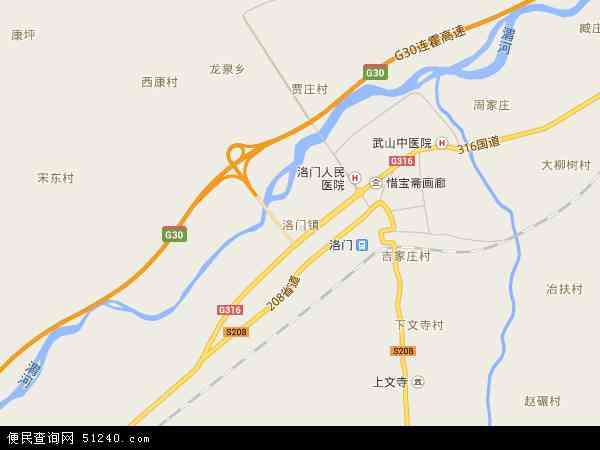 武山县洛门镇规划图图片