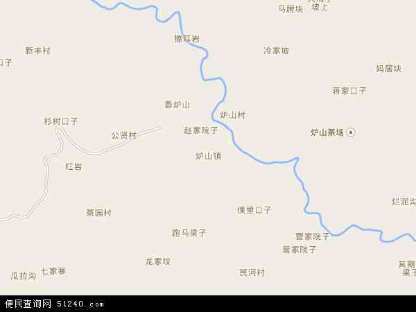 炉山镇地图图片