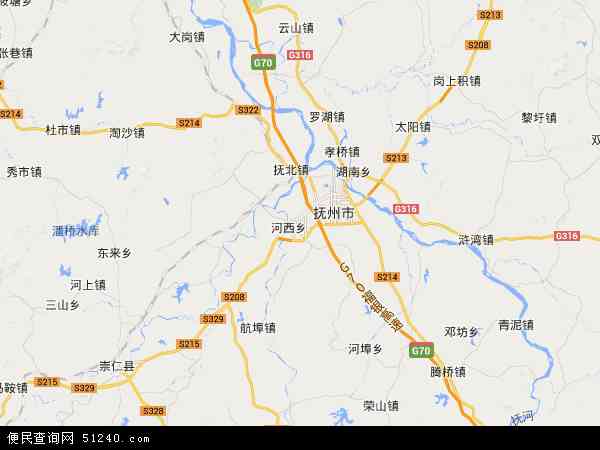 中国 江西省 抚州市 临川区临川区卫星地图 本站收录有:2021临川区