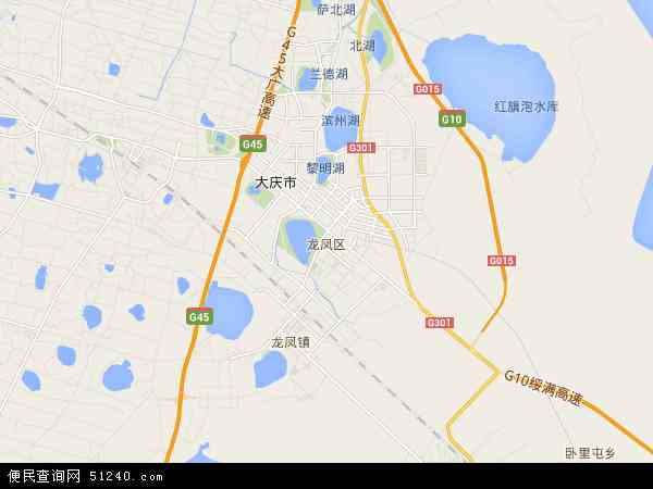 龙凤区地图 - 龙凤区电子地图 - 龙凤区高清地图 - 2024年龙凤区地图