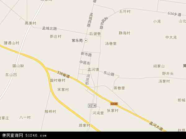 孟河镇地图 - 孟河镇电子地图 - 孟河镇高清地图 - 2024年孟河镇地图