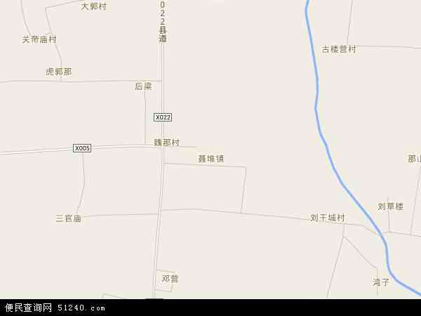聂堆镇地图 - 聂堆镇电子地图 - 聂堆镇高清地图 - 2024年聂堆镇地图