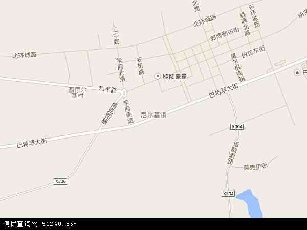尼尔基镇地图 - 尼尔基镇电子地图 - 尼尔基镇高清地图 - 2024年尼尔基镇地图