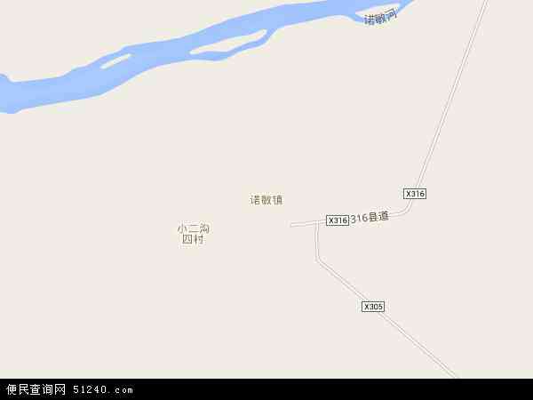 诺敏镇地图 - 诺敏镇电子地图 - 诺敏镇高清地图 - 2024年诺敏镇地图