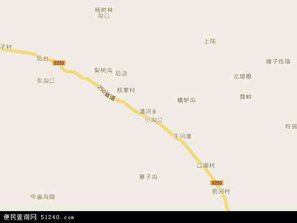 潘河乡地图 - 潘河乡电子地图 - 潘河乡高清地图 - 2024年潘河乡地图