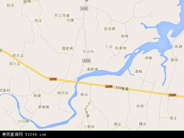 潘新镇地图 - 潘新镇电子地图 - 潘新镇高清地图 - 2024年潘新镇地图